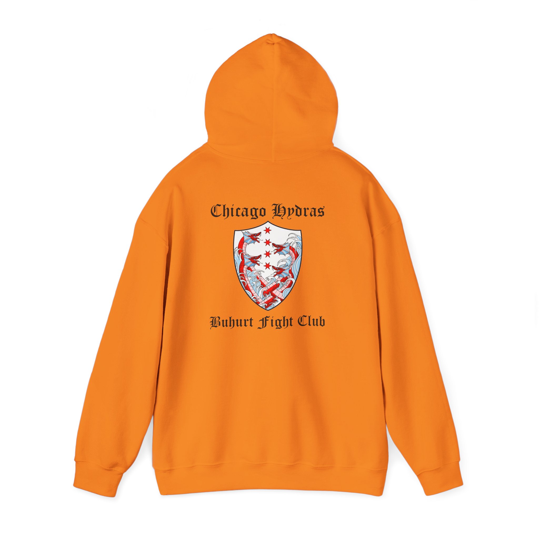 Hydras Chicago Buhurt Fight Club Hoodie — Hydras Logo Sweatshirt - Image 11