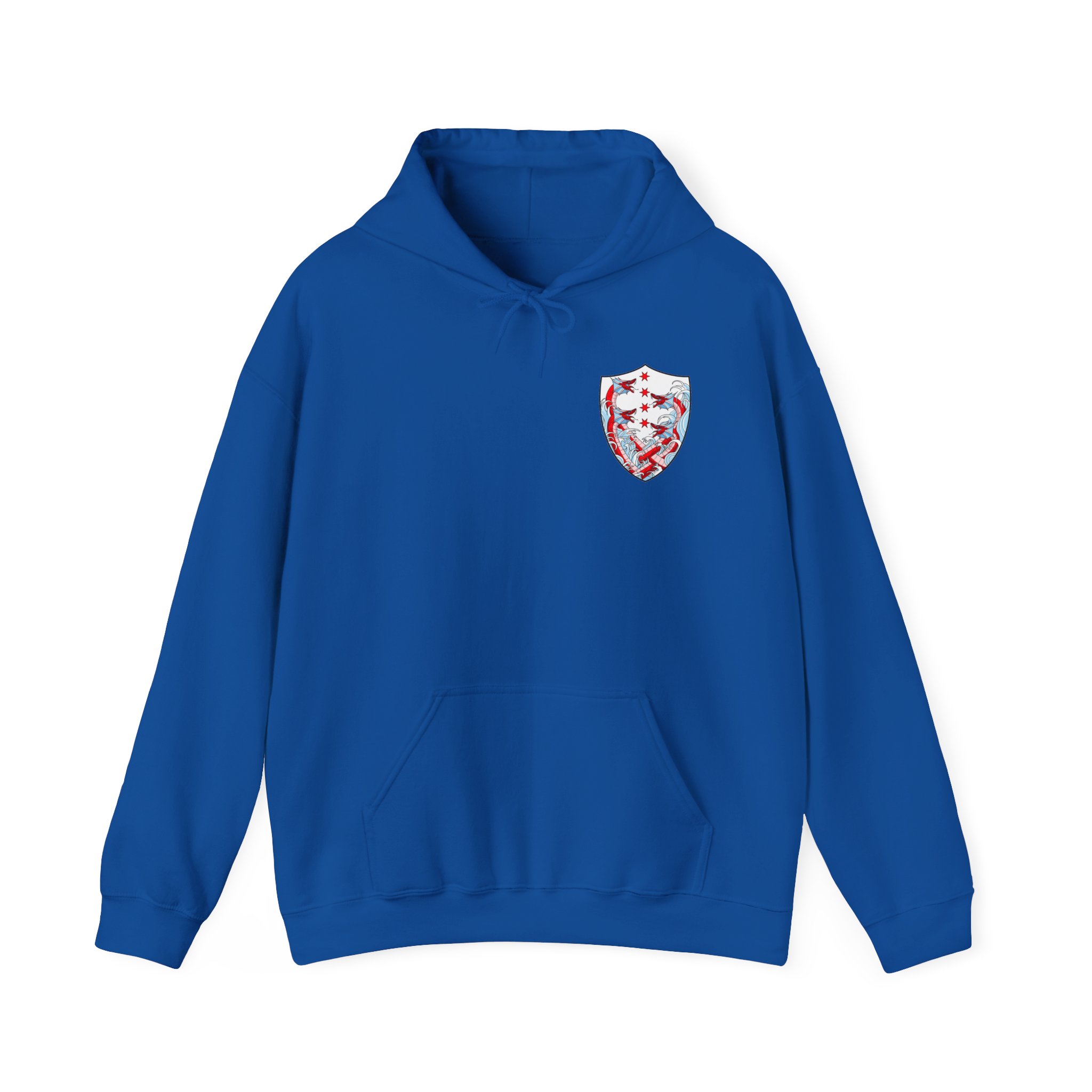 Hydras Chicago Buhurt Fight Club Hoodie — Hydras Logo Sweatshirt - Image 17