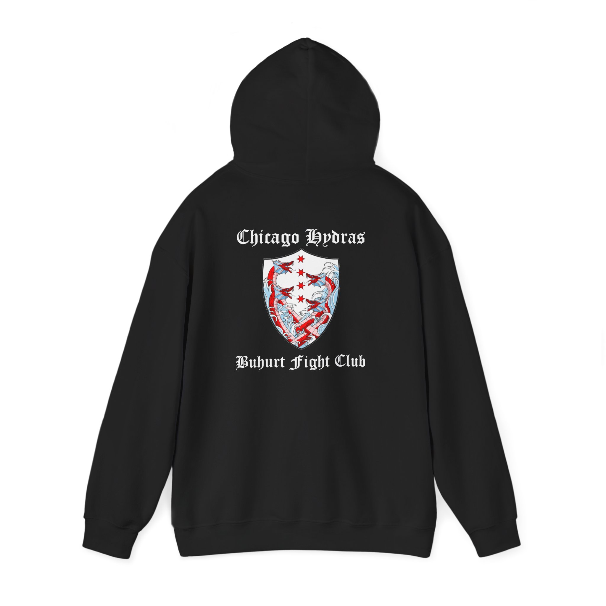 Hydras Chicago Buhurt Fight Club Hoodie — Hydras Logo Sweatshirt