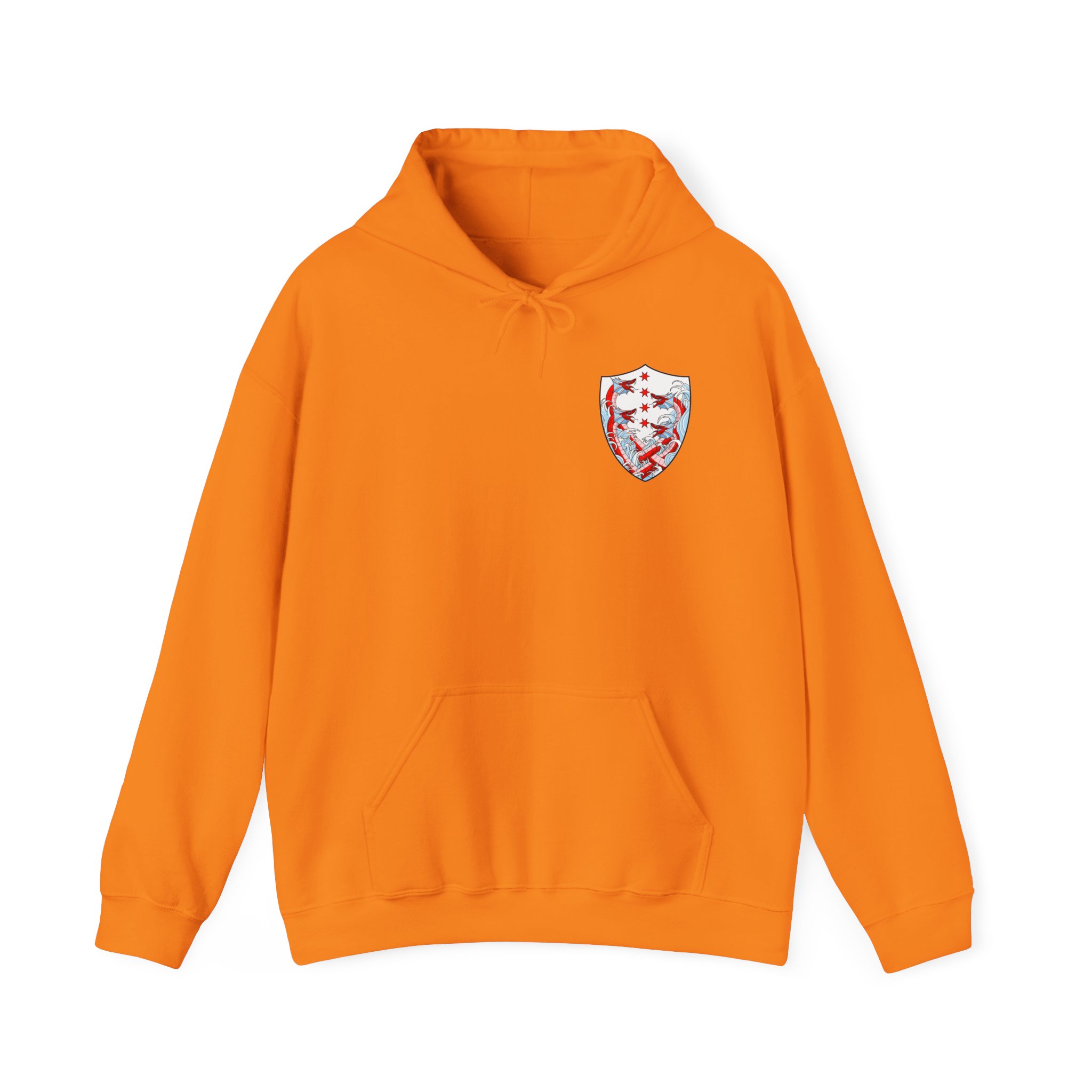 Hydras Chicago Buhurt Fight Club Hoodie — Hydras Logo Sweatshirt - Image 9