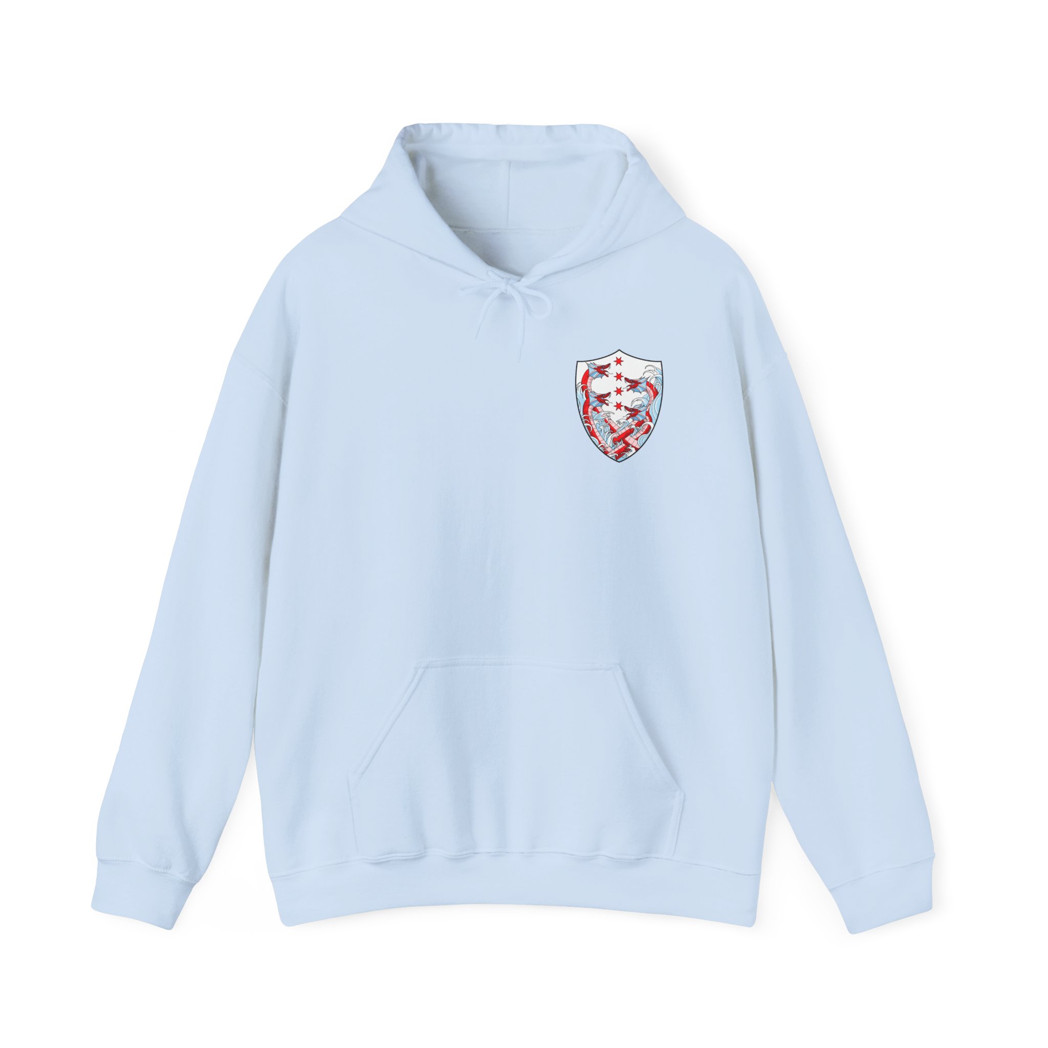 Hydras Chicago Buhurt Fight Club Hoodie — Hydras Logo Sweatshirt - Image 13