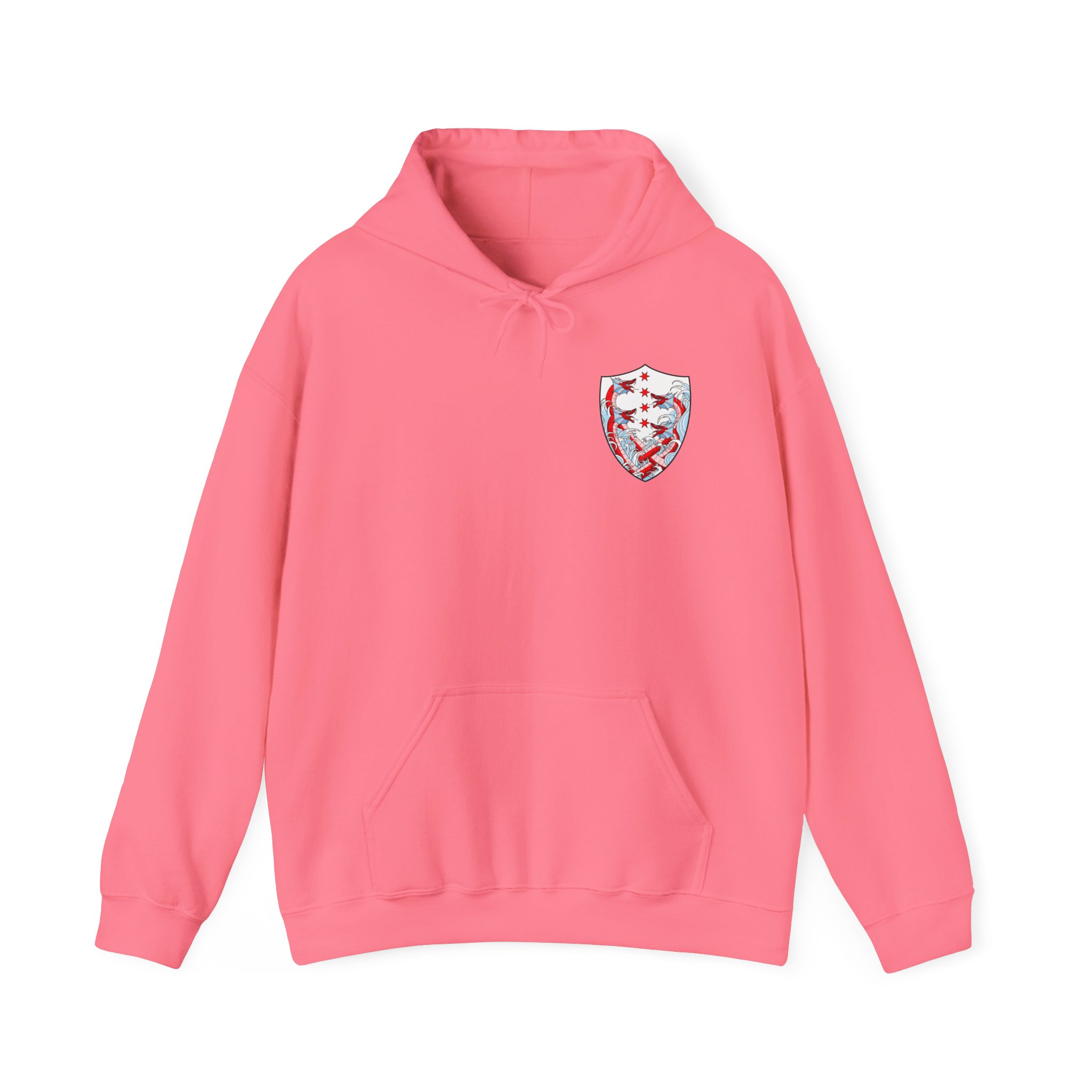 Hydras Chicago Buhurt Fight Club Hoodie — Hydras Logo Sweatshirt - Image 21